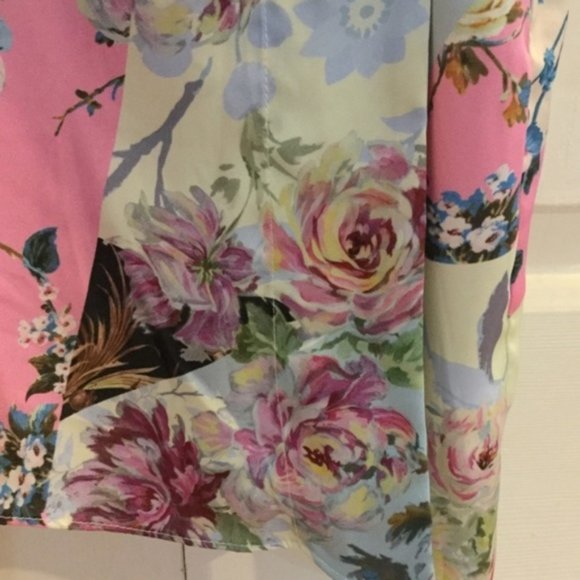 NWT ASOS Floral One Shoulder Dress 2P - Picture 6 of 6